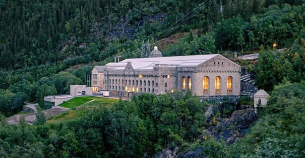 Kraftstasjonen på Vemork er blitt europeisk filmskatt.