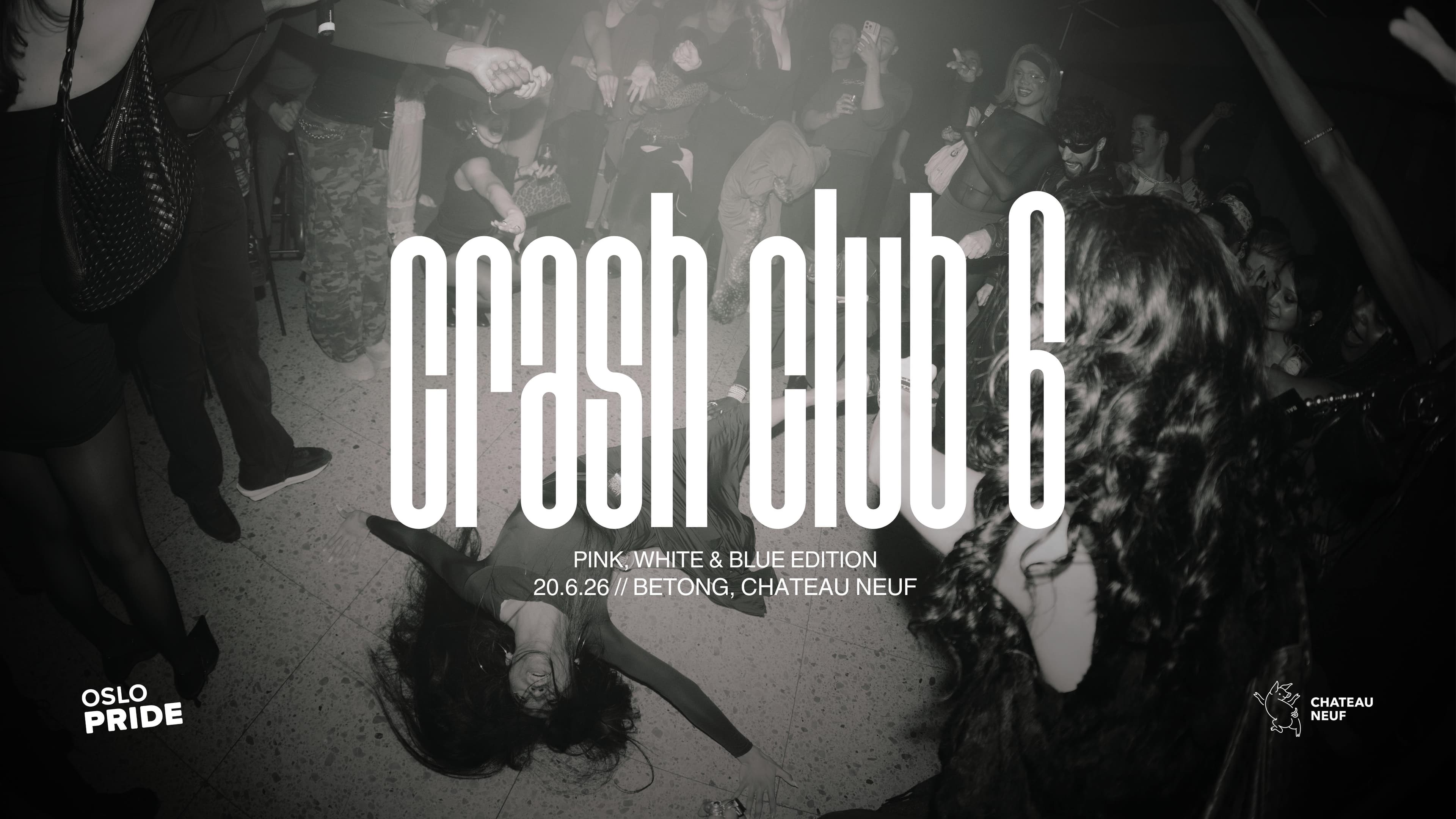 Crash Club #6: blue, white and pink (18+)
