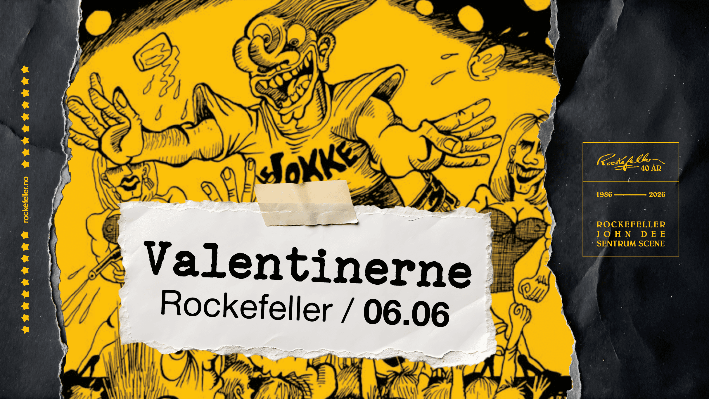 Valentinerne feirer 40 år!