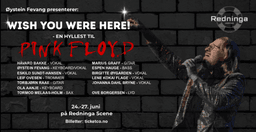 WISH YOU WERE HERE! - en hyllest til PINK FLOYD