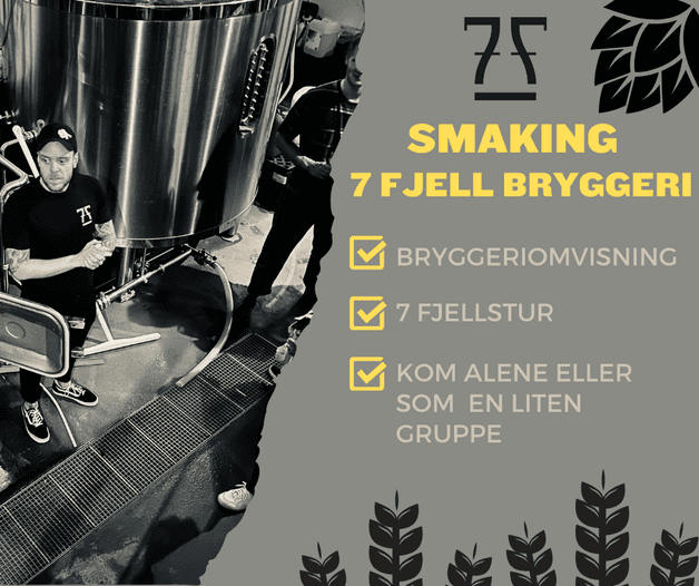 Åpen smaking på 7 Fjell 16 April