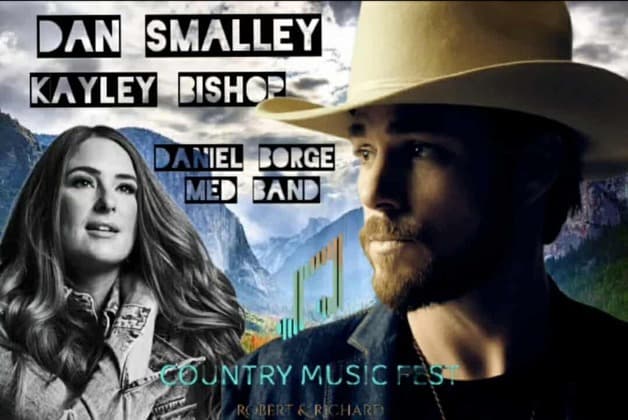 Country Music Fest m/ Dan Smalley, Kayley Bishop og Daniel Borge Band