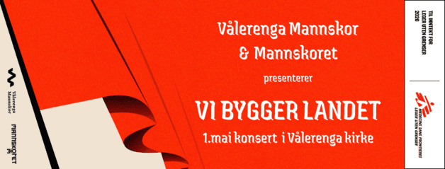 1. mai-konsert med Vålerenga Mannskor