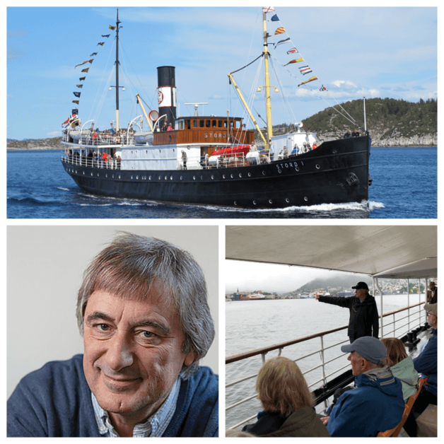 Torsdag 11. juni 2026: Guidet havnetur langs land med veterandampskipet "Stord I". Lokalhistoriker Jo Gjerstad er guide om bord. Avgang Shetlands-Larsens brygge kl. 18.00 og tilbake ca. kl. 20.30.