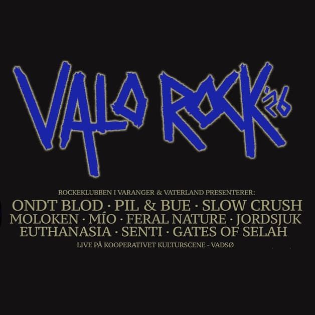 R.I.V presenterer: VALO ROCK 2026