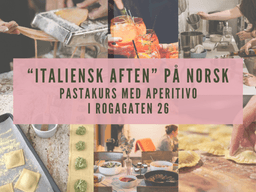 Matkurs: "Italiensk aften" på norsk - mai