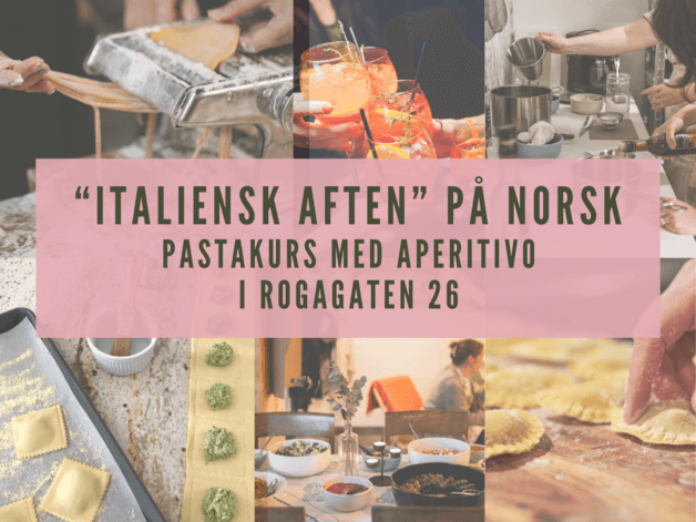Matkurs: "Italiensk aften" på norsk - mai