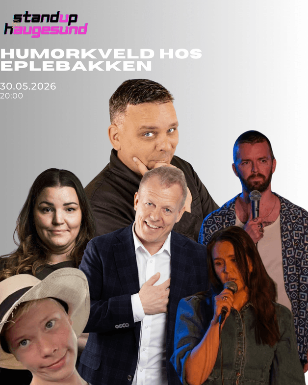 Humorkveld hos Eplebakken!