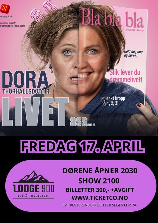 StandUp med Dora Thorhallsdottir på Lodge900