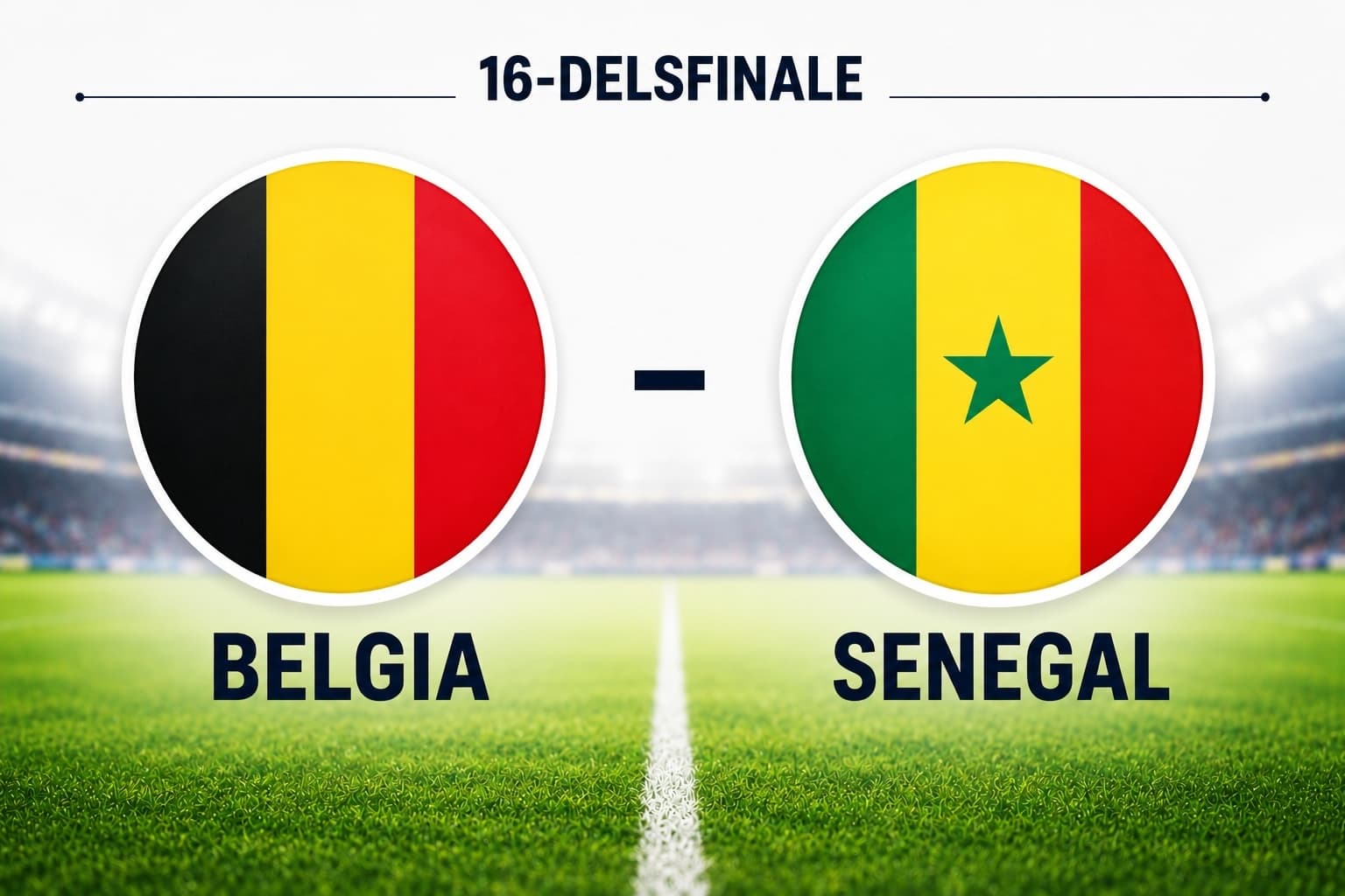 16-delsfinale: Belgia - Senegal