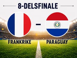 8-delsfinale: Frankrike - Paraguay