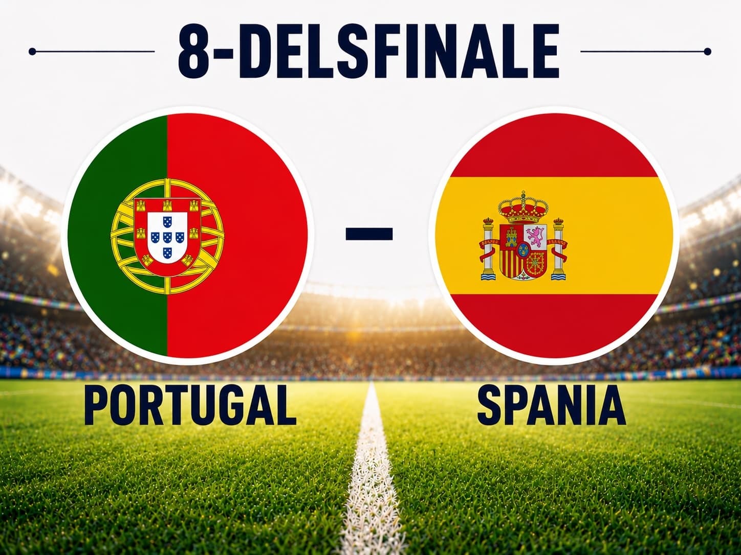 8-delsfinale: Portugal - Spania