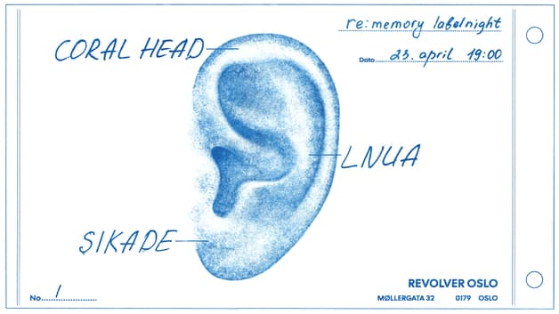 Re:memory pres.: SIKADE // Coral Head // LNUA - Revolver