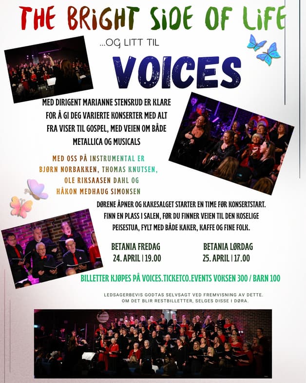 The Bright Side of Life -og litt til -Lørdag