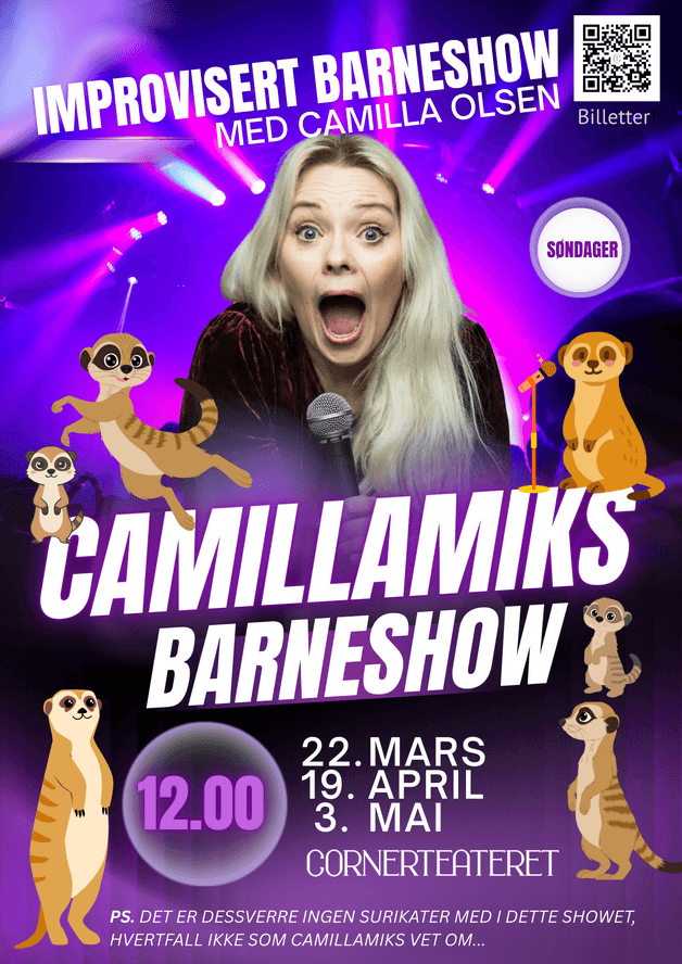 Camillamiks barneshow!