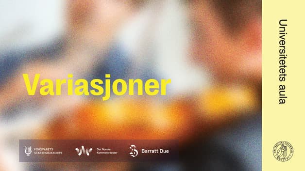 Variasjoner: Musikalsk møte i Universitetets aula