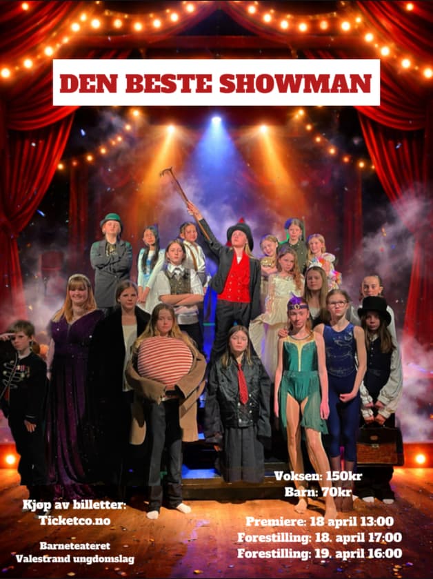 Den Beste Showman på scenen