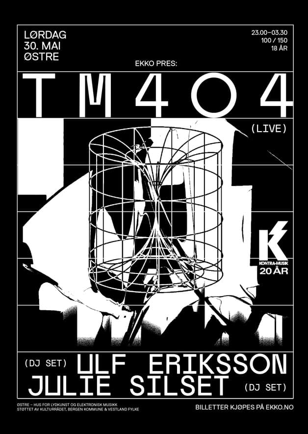 Ekko pres: TM404, Ulf Eriksson og Julie Silset