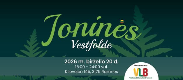 Joninės Vestfolde su VLB 2026