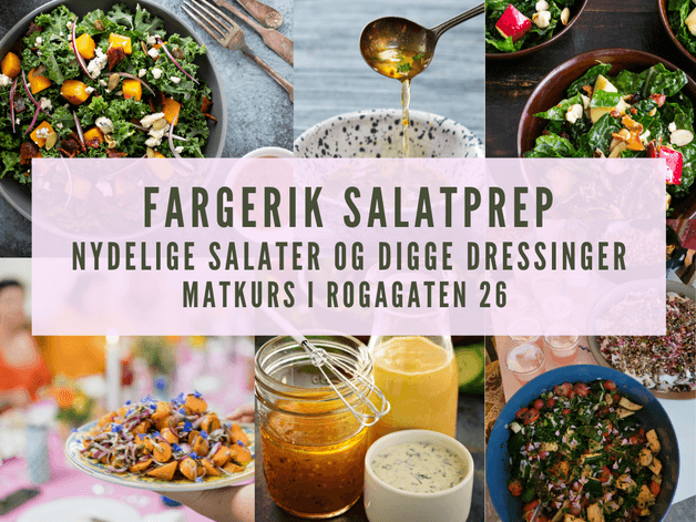 Matkurs: Fargerik salatprep - august