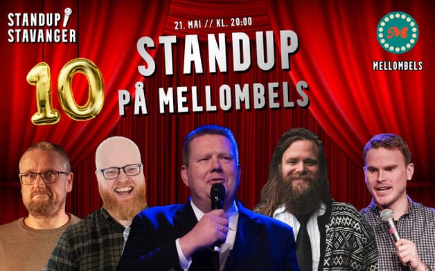Mellombels blir 10 år // Standup 21. mai