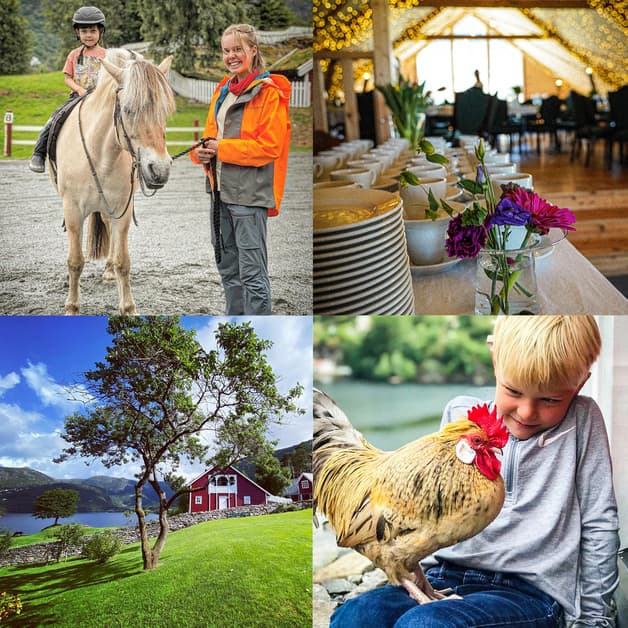 Gårdskjærlek på Øvre-Eide Gård