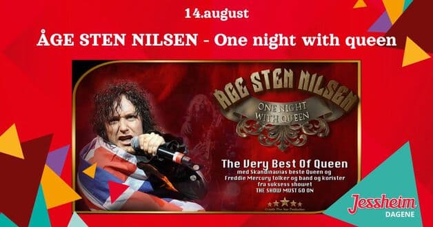 Åge Sten Nilsen - One night with queen // Jessheimdagene 2026