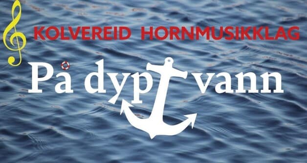 Kolvereid hornmusikklag på dypt vann