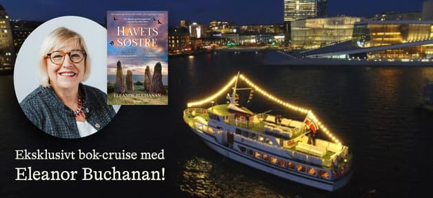 Eksklusivt bok-cruise med forfatteren av den internasjonale bestselgeren «Havets søstre»