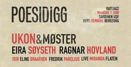 Poesidigg på Nattjazz // MANDAG 1. JUNI // Nattjazz 2026
