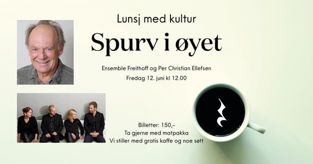 Lunsj med kultur: Spurv i øyet