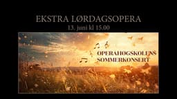 Ekstra Lørdagsopera