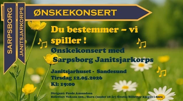 Sarpsborg janitsjarkorps - Nasjonalromantisk Ønskekonsert
