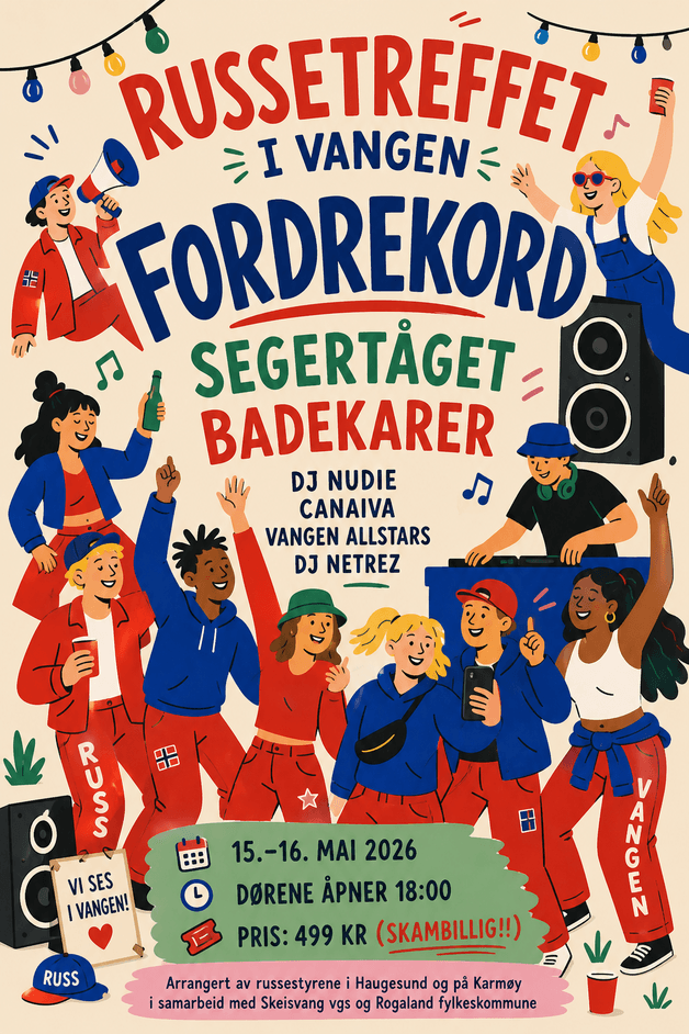 Vangentreffet 2026: Earlybird