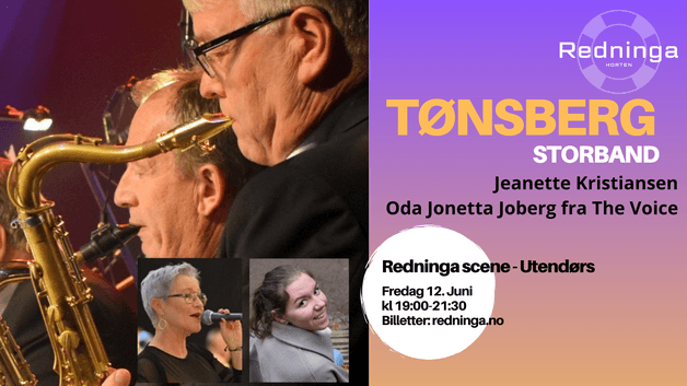 Tønsberg Storband M/ Oda Jonetta Joberg og Jeanette Kristiansen