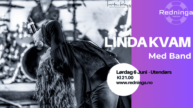 Linda Kvam med band