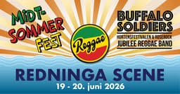 Buffalo Soldiers Konsert på Redninga Scene