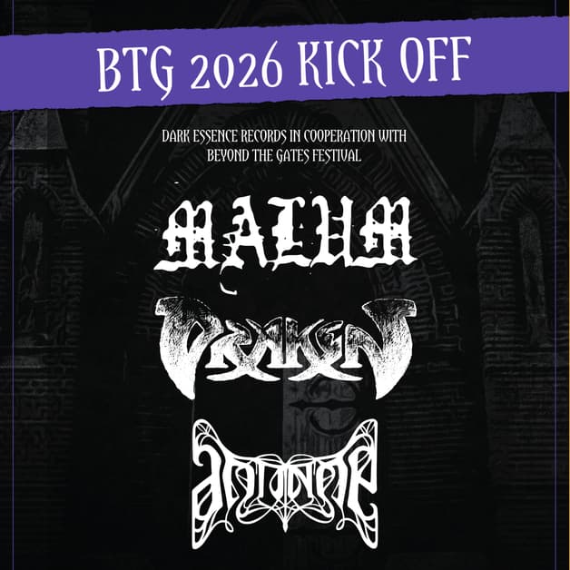 Dark Essence Records presents: Beyond The Gates Kick Off 2026 // Hulen