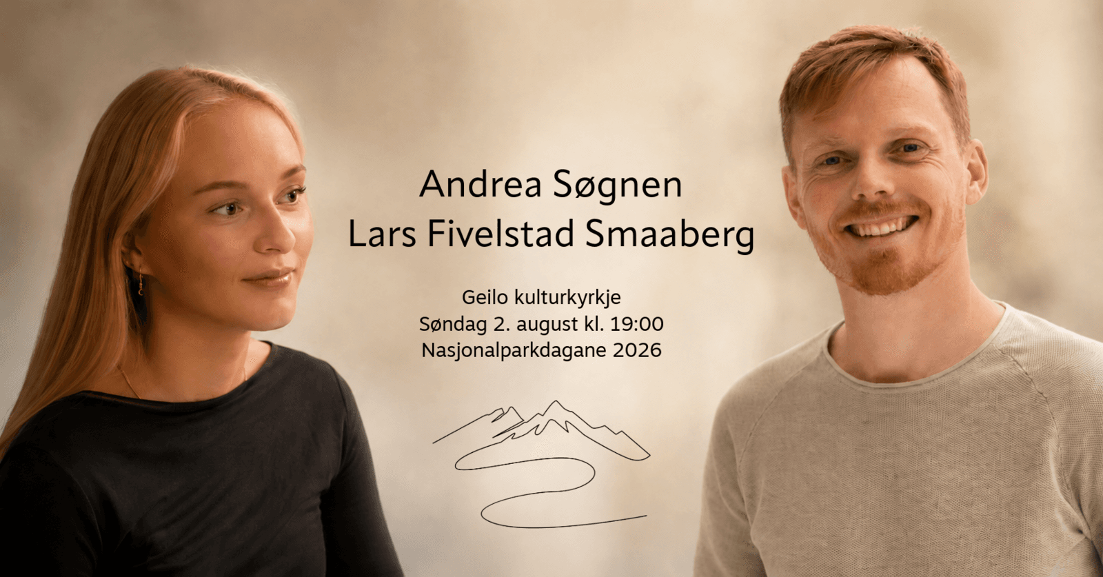 Andrea Søgnen og Lars Fivelstad Smaaberg / Nasjonalparkdagene på Geilo