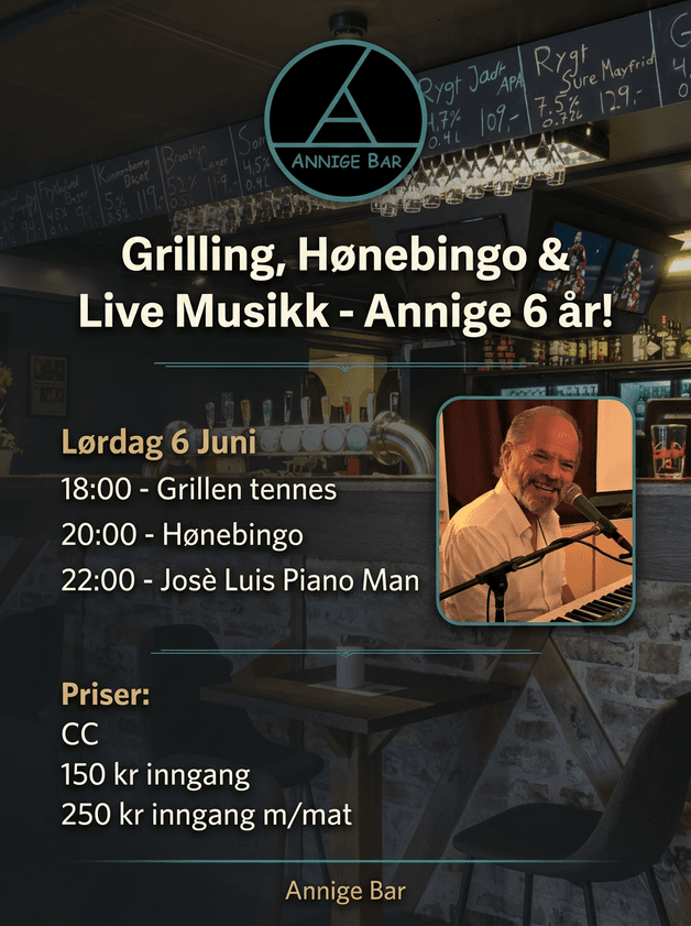 Annige Bar fyller 6 år!