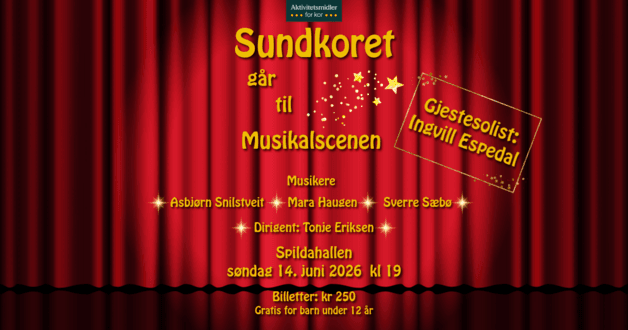 Sundkoret går til musikalscenen!
