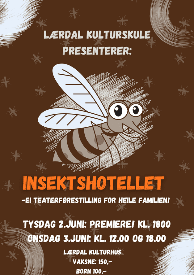 Lærdal kulturskule: Insektshotellet // Lærdal kulturhus