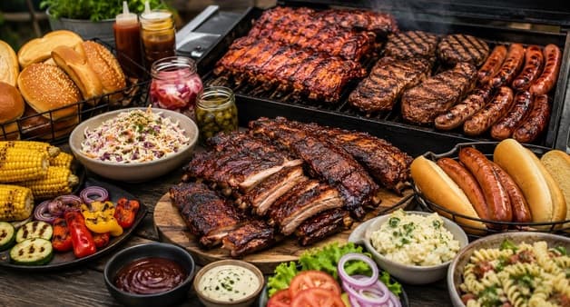 Terrassefest med Grillbuffet, Sommerbrygg & Husets drikke