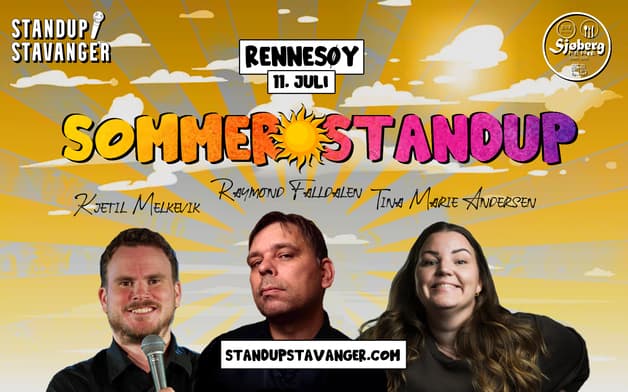 Sommer☀️Standup på Sjøberg Hotell (Rennesøy) - 11. juli
