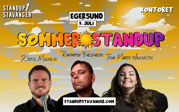 Sommer☀️Standup på Kontoret (Egersund) - 9. juli