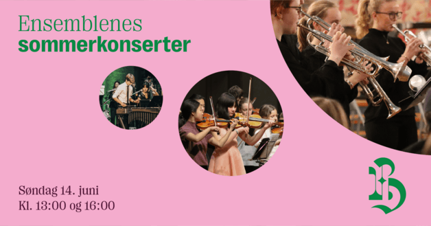 Ensemblenes sommerkonserter 2026 - kl. 16:00
