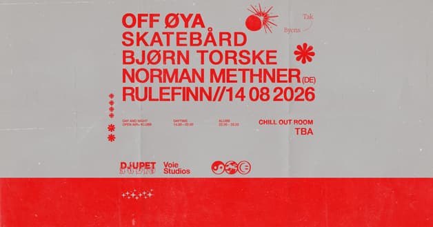 Off Øya // Skatebård // Bjørn Torske // Norman Methner // Rulefinn