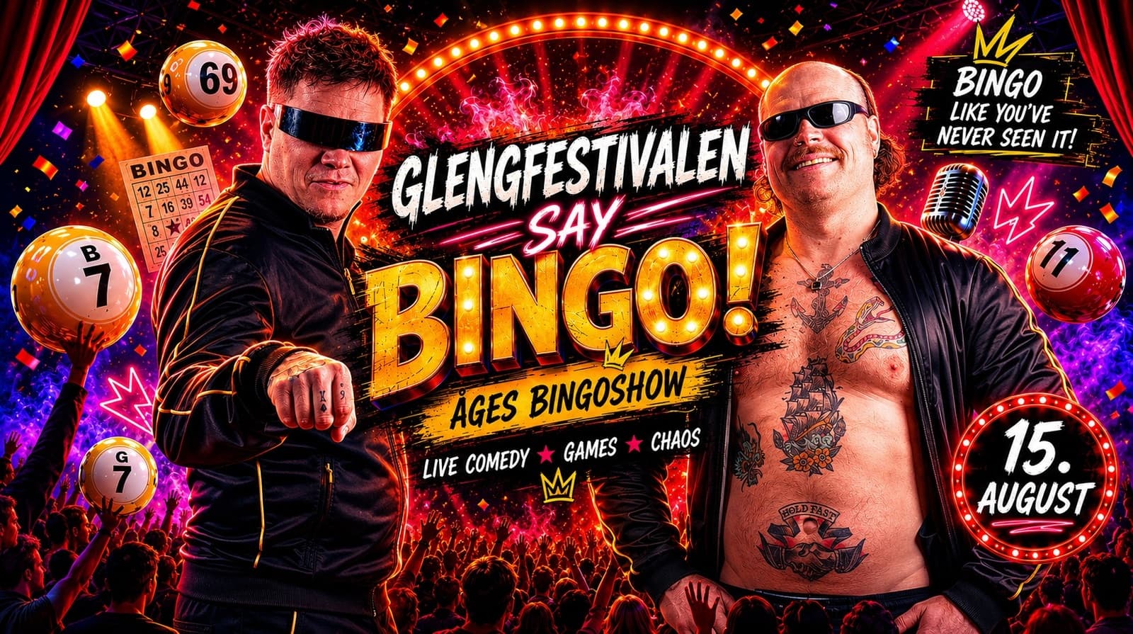 Glengfestivalen 2026 - Åges bingoshow