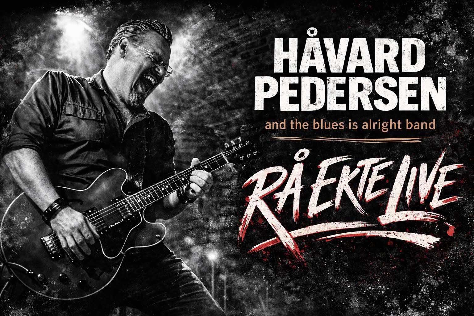 Blues & BBQ i VALHAL med Håvard Pedersen & The blues is alright Band!