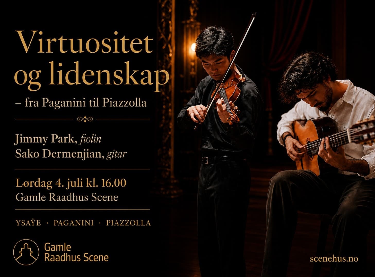 Virtuositet og lidenskap – fra Paganini til Piazzolla